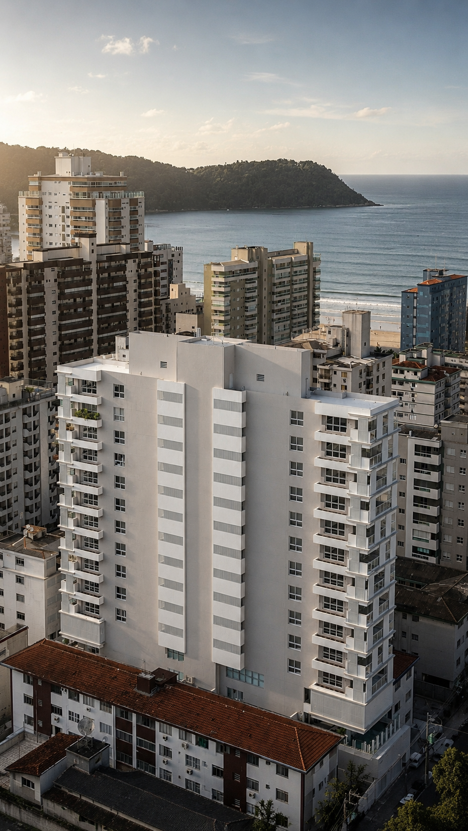 Fachada do Residencial Essência — implantação e vista privilegiada
